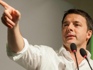 Matteo Renzi in Sardegna per sostenere il candidato del PD Francesco Pigliaru