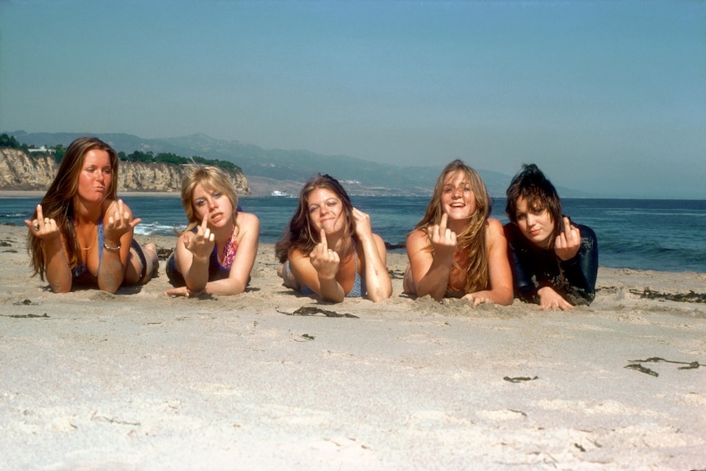 Rock band "The Runaways"