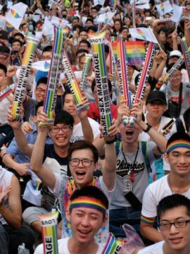 Taïwan, premier pays asiatique à s’ouvrir au mariage pour tous
