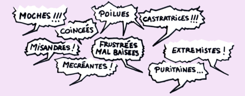 insultes féministes