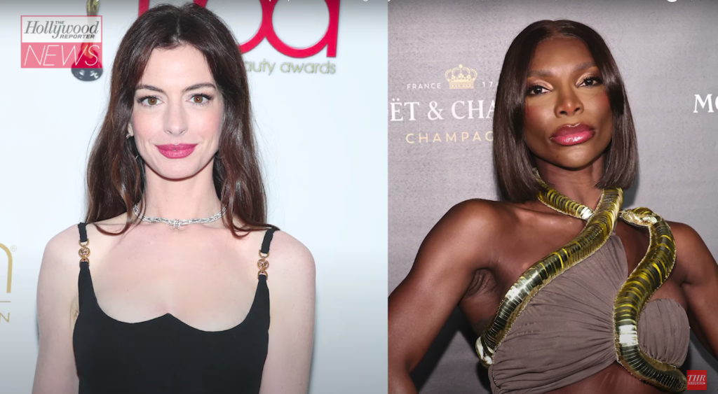 Capture d’écran de la vidéo Anne Hathaway, Michaela Coel to Star in Pop Epic With Songs by Jack Antonoff, Charli XCX | THR News